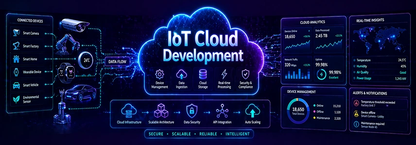 IoT cloud platform development services